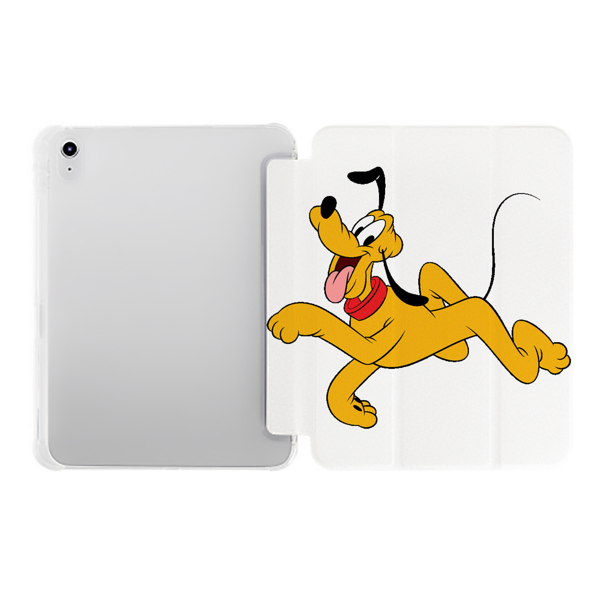 （画像用） ミッキーマウス Mickey Mouse IPad ケース ペン収納付き 三つ折りスタンド PUレザー×シリコン 対応機種9.5/10.5/10.9インチ